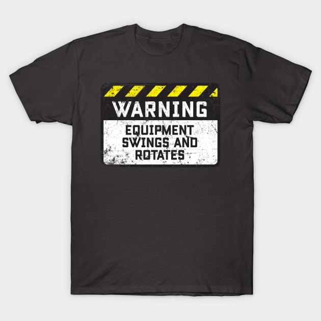 Warning T-Shirt by MindsparkCreative